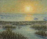 Per Ekström, Sun Glitter -, Oil on canvas