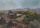 Alice Bothwell Ferrando, A Deserted Gold Mine-, Oil on canvas