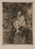 Anders Zorn, Dagmar-, Etching