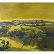 Henrietta Berk, Olive Mill Road, oil on canvas