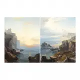 George Blackie Sticks, On the East Coast and Tynemouth Castle
