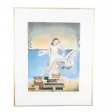 Leda Atomica by Salvador Dalí, lithograph, sold Apr 2023