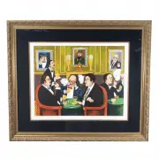 Guy Buffet, Abbesses Metropolitan, serigraph