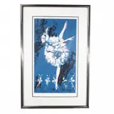 Ballet Dancer by LeRoy Neiman, silkscreen, sold Apr 2023