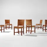 Kaare Klint, Eight “Red” side chairs, model nos. 3949 and 4751