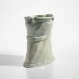 Betty Woodman, "Oval Pilaster Vase"