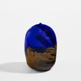 "Closed Form" by Toshiko Takaezu, 1995, Glazed porcelain, sold Dec 2023