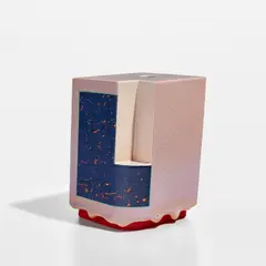 "Retro-Geo" by Ron Nagle, 1996, Glazed earthenware, sold Dec 2023