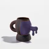 Rare "Nose" cup by Ron Nagle and Ken Price, 1989, Glazed earthenware, sold Dec 2023