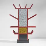 "Casablanca" sideboard by Ettore Sottsass, designed 1981, produced circa 1985, Plastic laminate-covered wood, offered Feb 2022