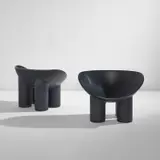 Faye Toogood, Pair of "Roly-Poly" chairs, circa 2014, Fiberglass