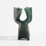 Sculpture by Harry Bertoia, 1970s, Patinated bronze, sold Feb 2022