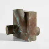 Sculpture by Harry Bertoia, 1970s, Patinated bronze, sold Feb 2022