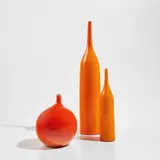 Georges Jouve, "Boule" vase and two bottles