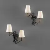 Georges Jouve, Pair of wall lights