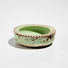 Low bowl by Jean Besnard, circa 1930, Glazed stoneware, sold Jun 2022