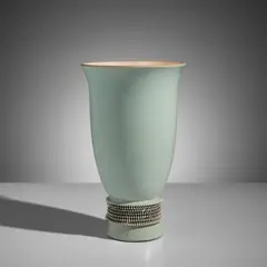 Table lamp by Jean Besnard, circa 1930, Glazed stoneware, offered Jun 2022