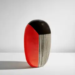 "Untitled" Dango form by Jun Kaneko, 2015, Glazed stoneware, sold Jun 2022