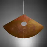 Suspended gong by Harry Bertoia, 1970s, Silicon bronze, offered Jun 2022