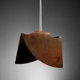 Harry Bertoia, Suspended gong, 1970s, Silicon bronze