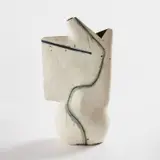 Gordon Baldwin, Standing form, 1986, Earthenware, painted slip