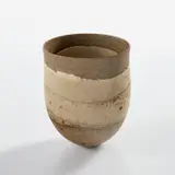 Jennifer Lee, "Smoky pot, haloed and speckled bands" vessel