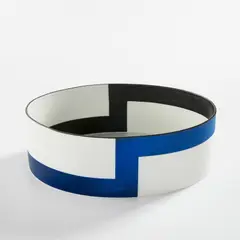 Bodil Manz, Cylinder, circa 2003, Slipcast and transfer-printed porcelain