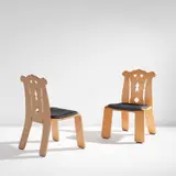 Robert Venturi and Denise Scott Brown, Pair of "Chippendale" chairs