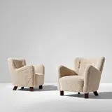 Fritz Hansen, Pair of armchairs, model no. 1669