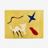 Joan Miró, "Mangouste" carpet, 1960s, Hand-woven wool