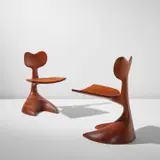 Wendell Castle, Pair of chairs