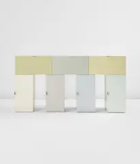 François Bauchet, “Stonehenge Cabinet", 2006, Painted wood, aluminum