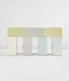 François Bauchet, “Stonehenge Cabinet", 2006, Painted wood, aluminum