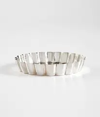 Small dish by Josef Hoffmann, circa 1925, Silver, sold Feb 2021