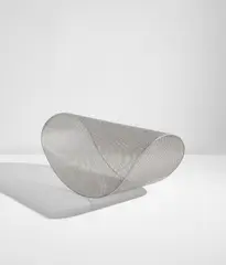 Leong Leong, Unique "Light Rocker", 2018, Perforated stainless steel