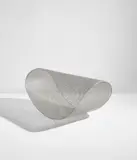 Leong Leong, Unique "Light Rocker", 2018, Perforated stainless steel