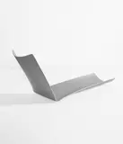 Leon Ransmeier, "Two Step" lounge chair, 2018, Aluminum