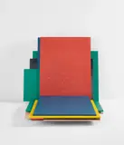 architecten de vylder vinck taillieu, "Kamer Frank (daybed 1)", 2017, Plywood, chipboard, color-coated MDF, DOKA, phenolic plywood