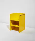 Donald Judd, "Armchair 1", designed 1984, produced 1995, Painted aluminum