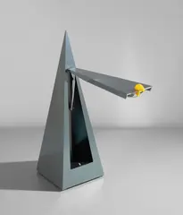 Yonel Lebovici, Prototype "Métronome" lamp, circa 1984, Plastic