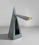 Yonel Lebovici, Prototype "Métronome" lamp, circa 1984, Plastic