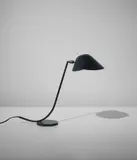 Serge Mouille, "Antony" desk lamp, circa 1955, Painted steel, painted aluminum, brass