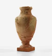 Georges Hoentschel, Monumental vase, circa 1900, Glazed stoneware