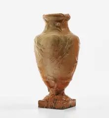 Georges Hoentschel, Monumental vase, circa 1900, Glazed stoneware