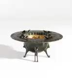 Armand-Albert Rateau, Ashtray, model no. 1901, circa 1925, Patinated bronze, brass