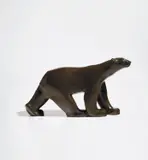 François Pompon, "Ours blanc", conceived and executed 1923, Patinated bronze