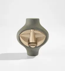 Irving Harper, Untitled, 1963-2000, Painted ceramic, painted paper