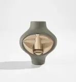 Irving Harper, Untitled, 1963-2000, Painted ceramic, painted paper