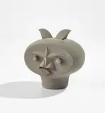 Irving Harper, Untitled, 1963-2000, Painted ceramic, painted paper