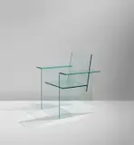 Shiro Kuramata, “Glass Chair"